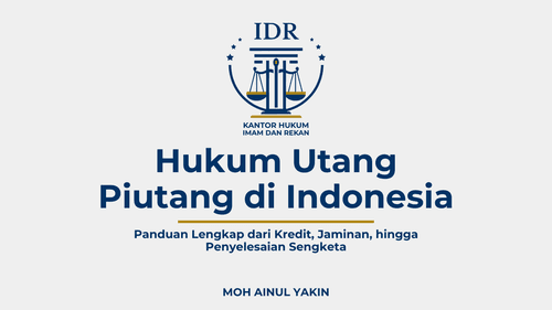 Hukum Utang Piutang di Indonesia: Panduan Lengkap dari Kredit, Jaminan, hingga Penyelesaian Sengketa